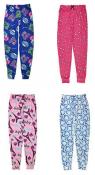 Emme Jordan Women's Printed Four-Pack Pajama Pants Size S M L XL