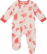 Calvin Klein Infant Girls Coral Tie Dye Coverall Size 0/3M 3/6M 6/9M $32