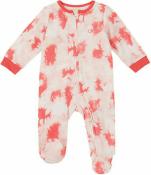 Calvin Klein Infant Girls Coral Tie Dye Coverall Size 0/3M 3/6M 6/9M $32