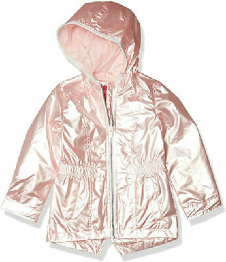 London Fog Big Girls Lightweight Mesh Lined Anorak Jacket Size 7/8 10/12 14/16