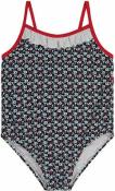 Kiko & Max Girls Navy Floral One-Piece Swimsuit Size 2T 3T 4T 4 5 6 6X
