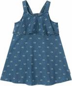 Calvin Klein Girls Medium Blue Wash Dress Size 2T 3T 4T 4 5 6 6X $55
