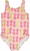 Kiko & Max Infant Girls Pink Pineapple One-Piece Swimsuit Size 12M 18M 24M
