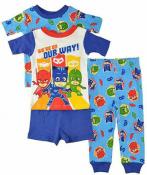 PJ Masks Toddler Boys 4pc Pajama Set Size 2T 