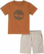 Timberland Boys S/S Top 2pc Short Set Size 2T 3T 4T 4 5 6 7 $55