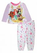 Disney Princess Toddler Girls L/S  2pc Pajama Pant Set 2T 3T 4T $36