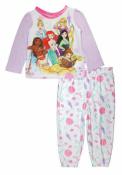Disney Princess Toddler Girls L/S  2pc Pajama Pant Set 2T 3T 4T $36