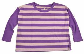 Dream Star Girls Purple Striped Top Size 4 $24