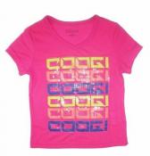 Coogi Girls Pink Glo & Multi Color Top Size 4 $36