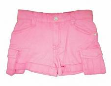 Coogi Girls Pink Glo Cargo Short Size 5 6 6X $76