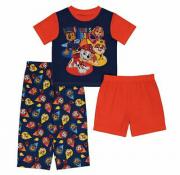Paw Patrol Toddler Boys S/S Three-Piece Pajama Set Size 2T 3T 4T $38