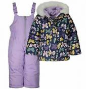 Carter's Toddler Girls Navy Butterfly 2pc Snowsuit Size 2T 3T 4T 5T
