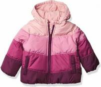Osh Kosh B'gosh Girls Pink Puffer Jacket Size 2T 3T 4T 4 5/6 6X 