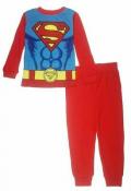 Superman Boys L/S Thermal 2pc Pajama Pant Set Size 4