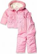 Carter's Infant Girls Pink Kitty 2pc Snowsuit Size 12M 18M 24M