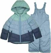 Osh Kosh B'gosh Girls Blue 2pc Snowsuit Size 4 5/6 6X