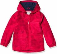 Carter's Boys Red Rainslicker Jacket Size 4 5/6 7