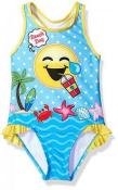 Emojination Toddler Girls  One-Piece Swimsuit Size 2T 