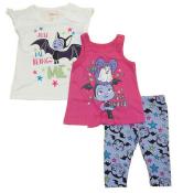 Vampirina Girls Just Being Me Three-Piece Capri Set Size 2T 3T 4T 4 5 6 6X