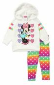 Disney Toddler Girls' Minnie Mouse Pull-Over Hoodie & Legging Set Size 2T 3T 4T