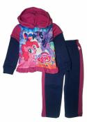 My Little Pony Toddler Girls Berry Hoodie 2pc Sweat Suit Set Size 2T 3T 4T $25