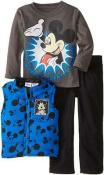Disney Infant Toddler Boys Mickey Mouse 3pc Set Size 12M 18M 24M 2T 3T 4T 5T