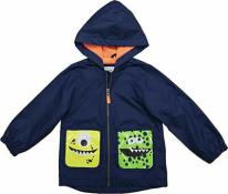 Carter's Boys Navy Monster Rainslicker Jacket Size 2T 3T 4T 4 5/6 7