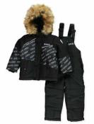 DKNY Infant Boys Black 2pcSnowsuit Size 12M $90