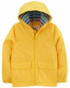 Carter's Boys Yellow Rainslicker Jacket Size 4 5/6 7 
