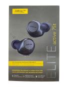 Jabra Elite Active 75t True Wireless Earbuds - Navy Blue