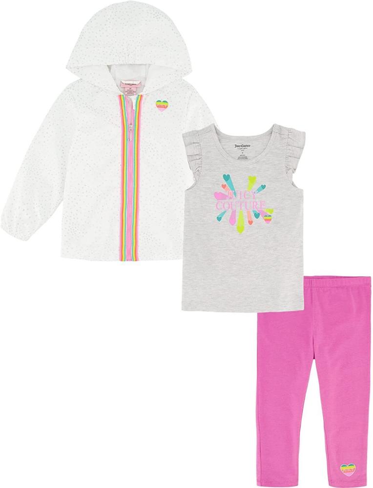 Juicy Couture Girls 3Pc Jacket Legging Set Size 12M 18M 24M 2T 3T 4T 4 5 6 6X