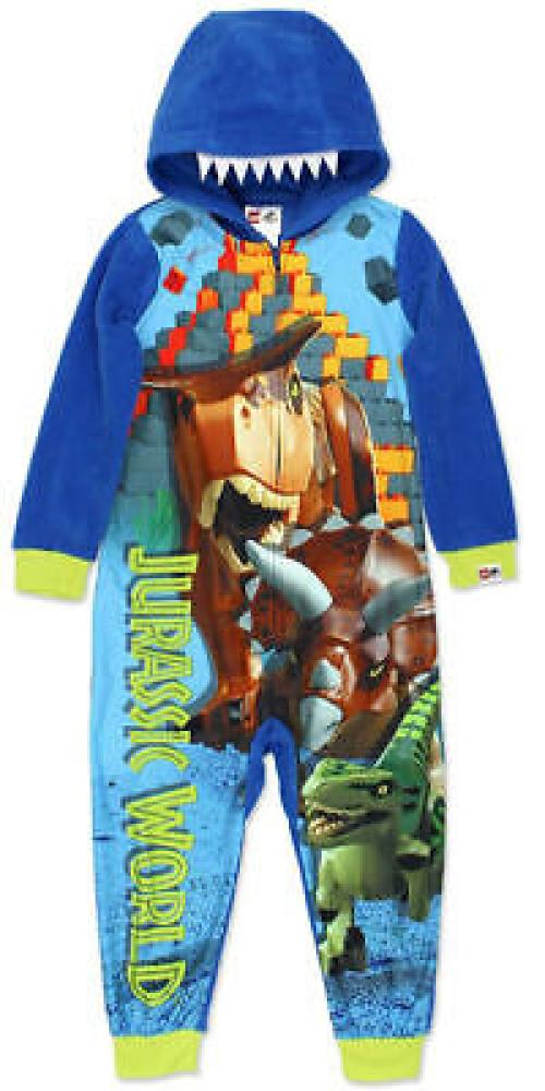 LEGO Jurassic World Boys Blanket Sleeper Size 4/5 8