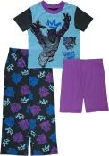 Marvel Boys' Warrior King 3-piece Pajama Set Size 4, 6, 8, 10