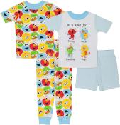 Sesame Street Boys It is Time for Pajama Set Size 2T, 3T, 4T