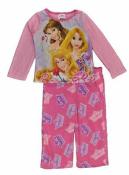 Disney Princess Girls 2pc Printed Micro Fleece Pajama Pant Set 10 $34