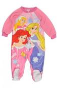 Disney Princess Pink One Piece Footed Blanket Sleeper Size 2T