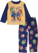 Super Mario Brothers Boys L/S Got Your Back Bro 2-Piece Pajama Set Size 4 $38