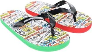 SUPER MARIO Nintendo Mario Kart Beach Flip-Flop Sandals Size 11/12  13/1  2/3