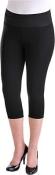 Nygard SLIMS Women Black Petite Capri Size PS PM PL PXL