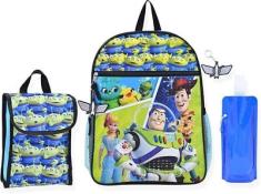 Disney Toy Story Little Boys 16 inch Backpack 6 Piece Set