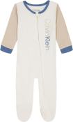 Calvin Klein Infant Boys Beige Coverall Size 0/3M 3/6M 6/9M