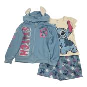 Disney Lilo & Stitch Girls'  3pc Set Size, 7-8, 10, 12